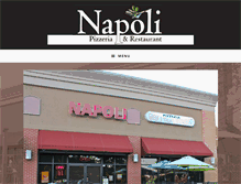 Tablet Screenshot of napolipizza2.com